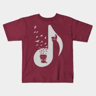 Musical note - Timpani Kids T-Shirt